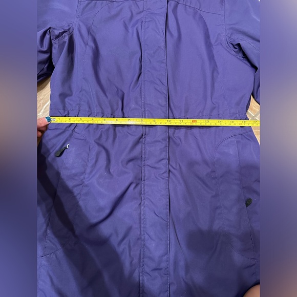 🎉HP!🎉 LL Bean Winter Warmer Jacket Size XS Purple Fleece Lined Hooded Full Zip - Picture 14 of 14